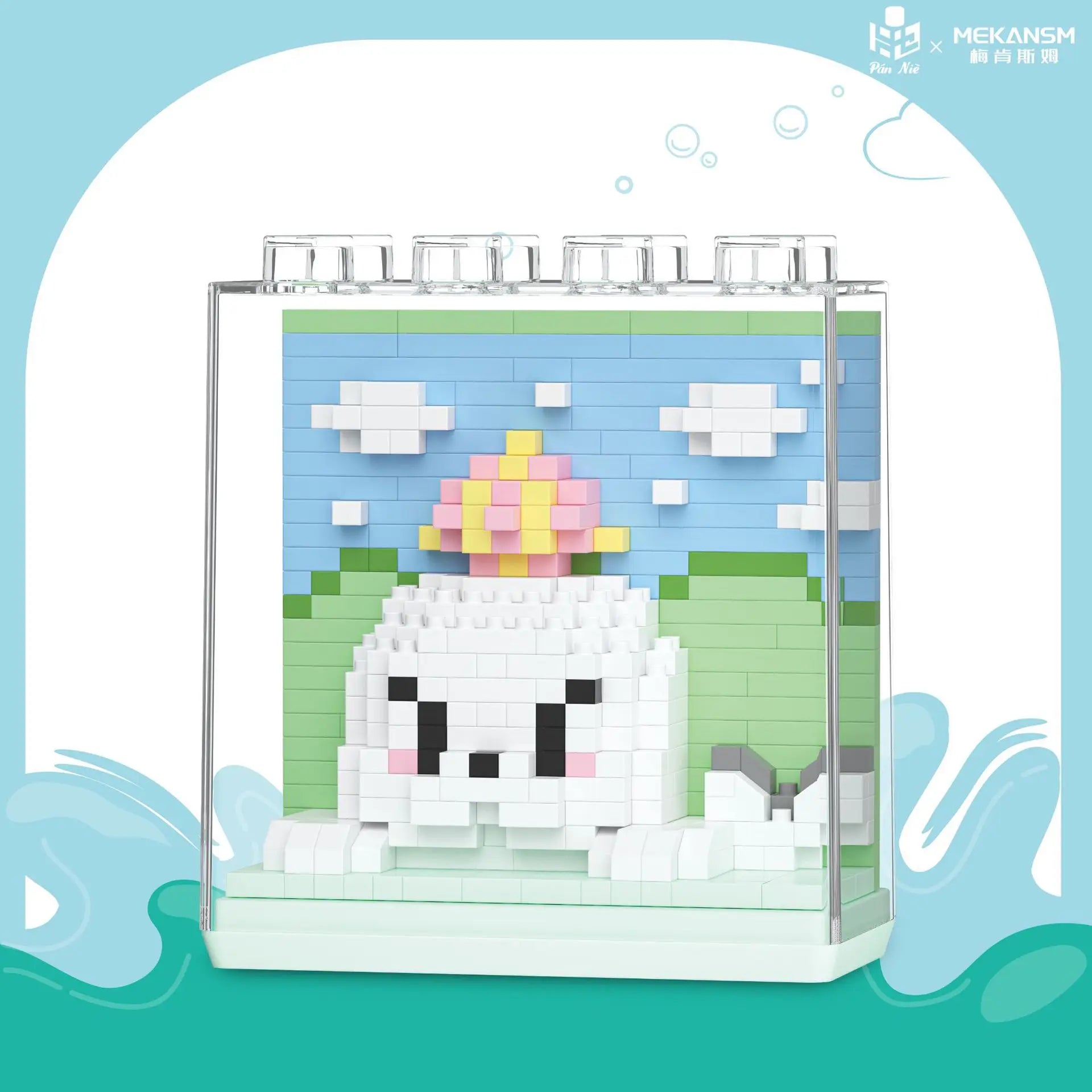 Animals Fish Bricks Construction Set for Adults Ocean Small Particle Assembled Diamond Building Blocks for Children 6 Years Gift