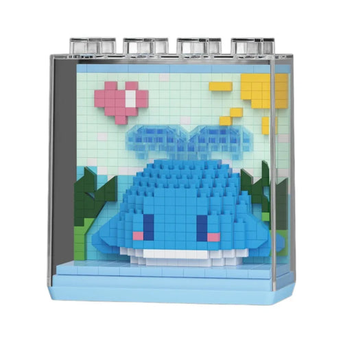 Animals Fish Bricks Construction Set for Adults Ocean Small Particle Assembled Diamond Building Blocks for Children 6 Years Gift