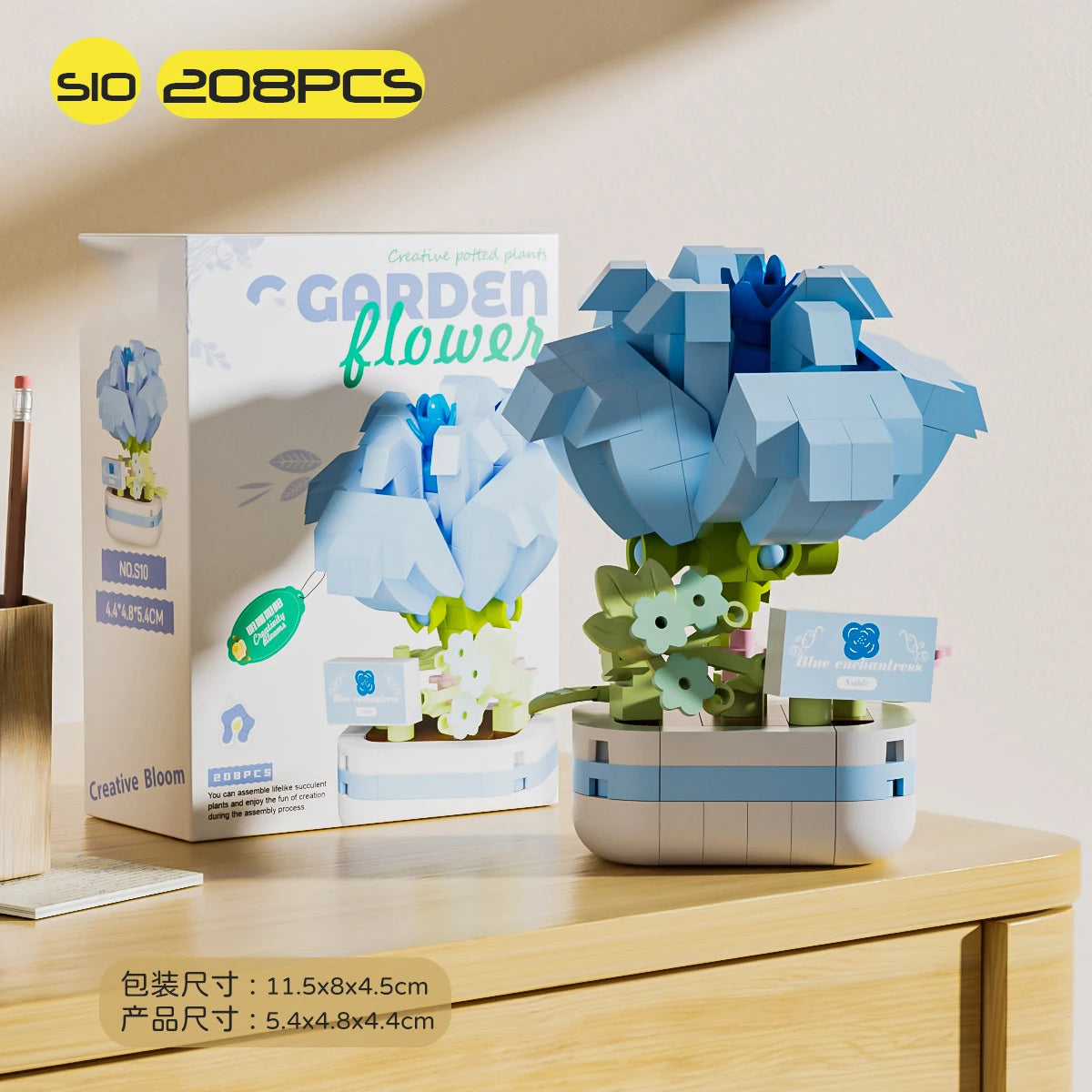 Bouquet de fleurs Micro particules blocs de construction - Fleurs Mini briques