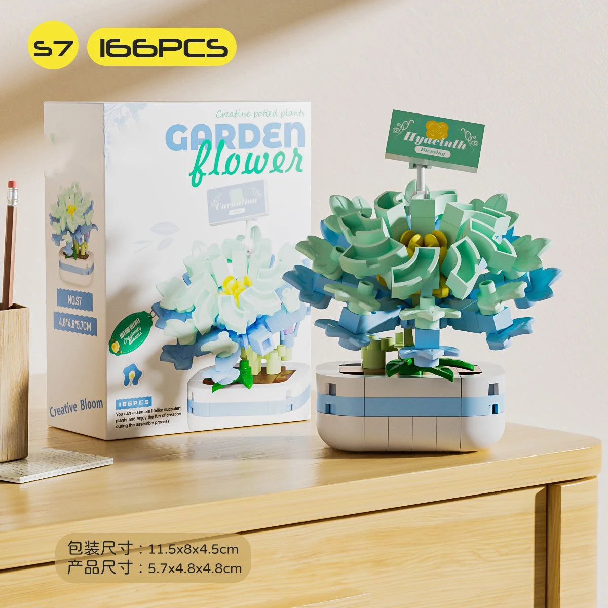 Bouquet de fleurs Micro particules blocs de construction - Fleurs Mini briques