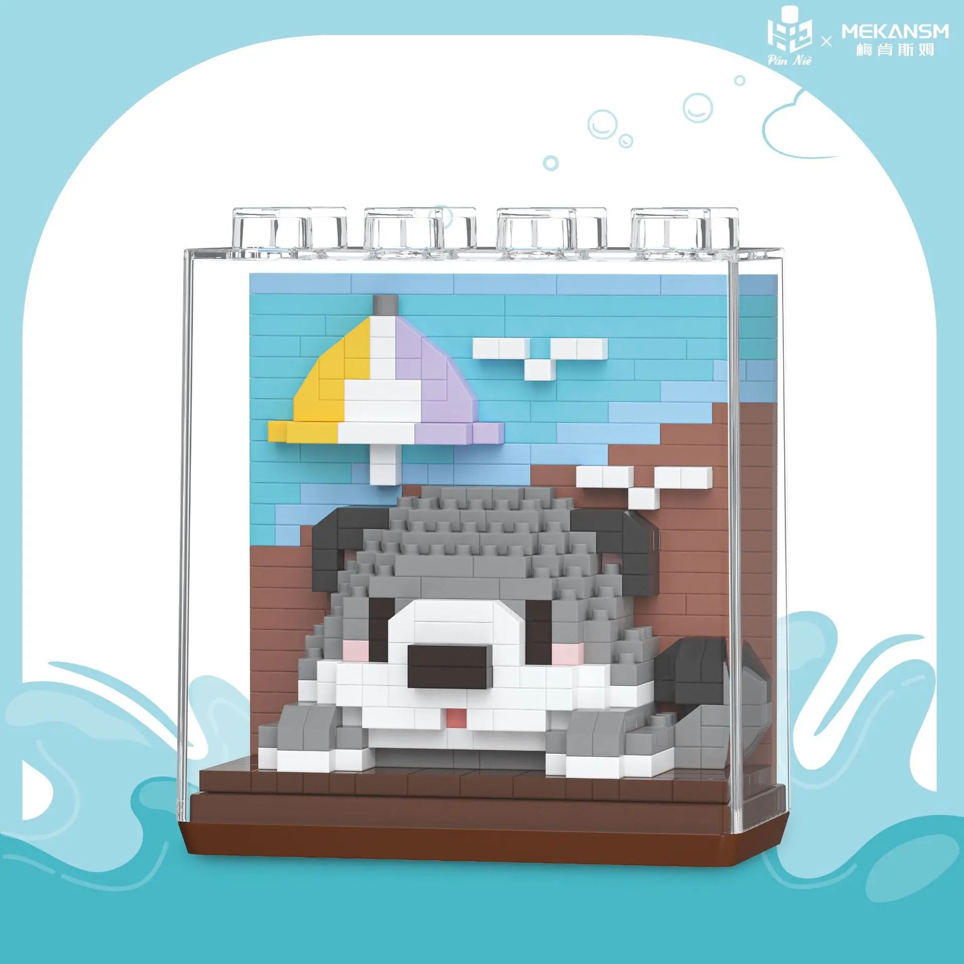 Animals Fish Bricks Construction Set for Adults Ocean Small Particle Assembled Diamond Building Blocks for Children 6 Years Gift